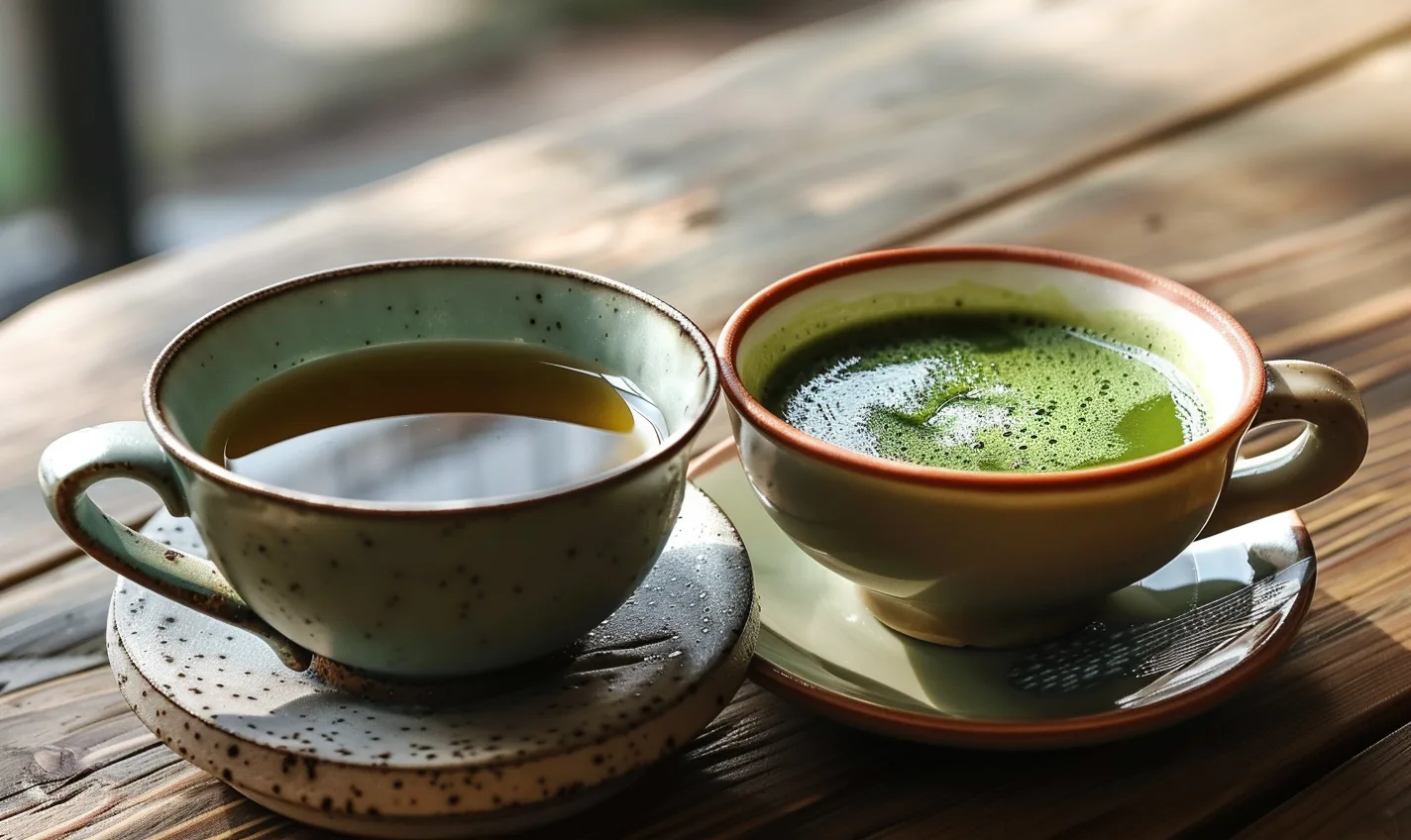 Czy matcha i zielona herbata to to samo?